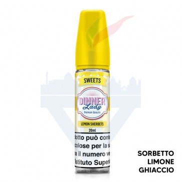 LEMON SHERBETS - Mix Series 20ml - Dinner Lady CON TASSELLO