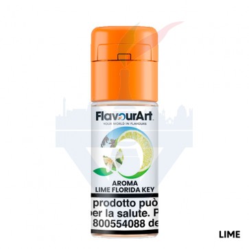 LIME FLORIDA KEY - Aroma Concentrato 10ml - FlavourArt CON TASSELLO