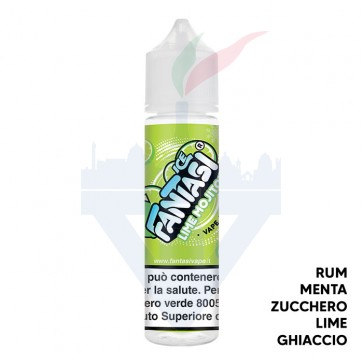 LIME MOJITO ICE - Aroma Shot 20ml - Fantasi Vape CON TASSELLO