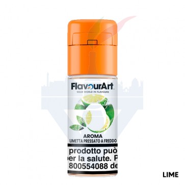 LIMETTA PRESSATO A FREDDO - Aroma Concentrato 10ml - FlavourArt CON TASSELLO