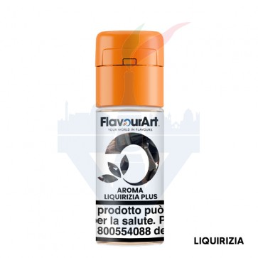 LIQUIRIZIA PLUS - Aroma Concentrato 10ml - FlavourArt CON TASSELLO