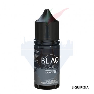 LIQUORICE - Basic - Aroma Mini Shot 10ml - Blaq CON TASSELLO