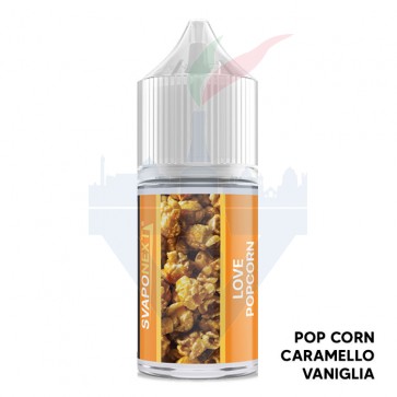 LOVE POPCORN - Starter Flavour - Aroma Mini Shot 10ml - Svapo Next CON TASSELLO