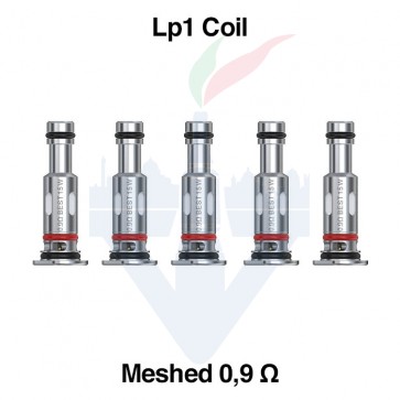 Testine Coil LP1 Meshed 0,9ohm - 5 Pezzi - Smok