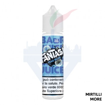 MAD BLUE - Bar Juice - Aroma Shot 20ml - Fantasi Vape CON TASSELLO