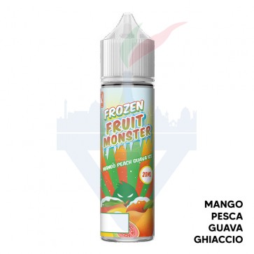 MANGO PEACH GUAVA ICE - Frozen Fruit Monster - Aroma Shot 20ml - Monster Vape Labs CON TASSELLO