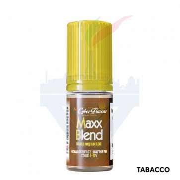 MAXX BLEND - Tabaccosi - Aroma Concentrato 10ml - Cyber Flavour CON TASSELLO