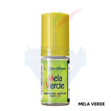 MELA VERDE - Fruttati - Aroma Concentrato 10ml - Cyber Flavour CON TASSELLO