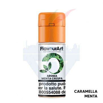 MENTA CRESPA - Aroma Concentrato 10ml - FlavourArt CON TASSELLO