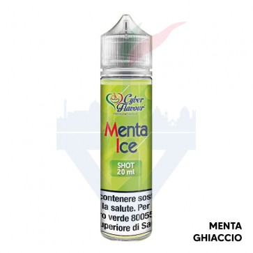 MENTA ICE - Aroma Shot 20ml - Cyber Flavour CON TASSELLO