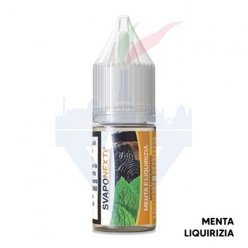 MENTA E LIQUIRIZIA - Starter Flavour - Aroma Concentrato 10ml - Svapo Next CON TASSELLO MENTA E LIQUIRIZIA - Starter Flavour - Aroma Concentrato 10ml - Svapo Next CON TASSELLO