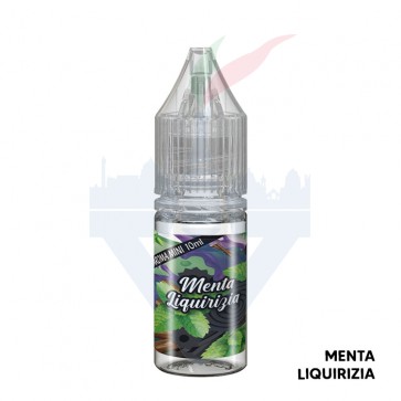 MENTA LIQUIRIZIA - Aroma Mini Shot 10ml in 10ml - 01Vape