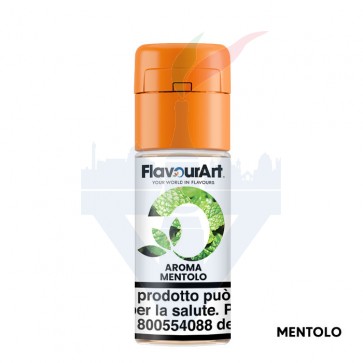 MENTOLO - Aroma Concentrato 10ml - FlavourArt CON TASSELLO