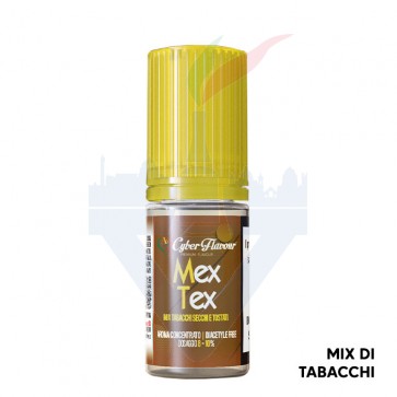 MEX TEX - Tabaccosi - Aroma Concentrato 10ml - Cyber Flavour CON TASSELLO