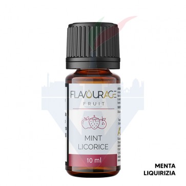 MINT LICORICE - Aroma Concentrato 10ml - Flavourage CON TASSELLO