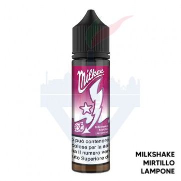MIRTILLO E LAMPONE HV - Milkee - Aroma Shot 20ml - High Voltage CON TASSELLO
