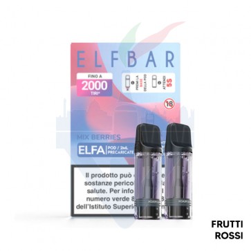 MIX BERRIES - Pod Precaricata ELFA - 2 Pezzi - Elf Bar