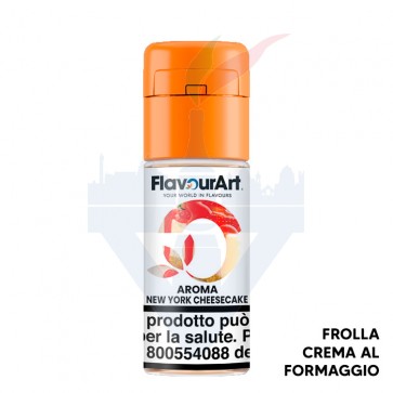 NEW YORK CHEESECAKE - Aroma Concentrato 10ml - FlavourArt CON TASSELLO