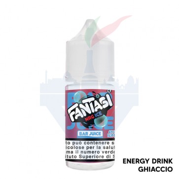 NRG ICE - Bar Juice - Aroma Mini Shot 10ml - Fantasi Vape CON TASSELLO