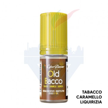 OLD BACCO - Tabaccosi - Aroma Concentrato 10ml - Cyber Flavour CON TASSELLO