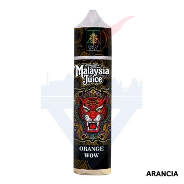 ORANGE WOW - Malaysia Juice Shock Wave - Aroma - Shot 20 su 60 - Angolo della Guancia