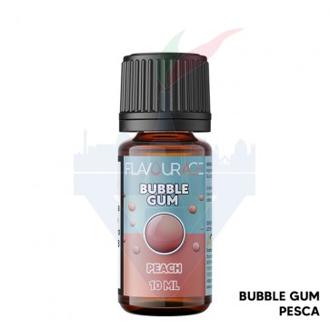 BUBBLE GUM PEACH - Freezy - Aroma Concentrato 10ml - Flavourage