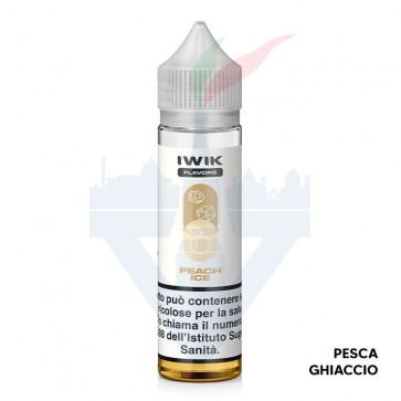 PEACH ICE - Aroma Shot 20ml - IWIK CON TASSELLO