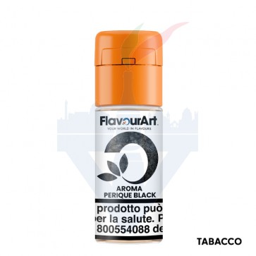 PERIQUE BLACK - Aroma Concentrato 10ml - FlavourArt CON TASSELLO