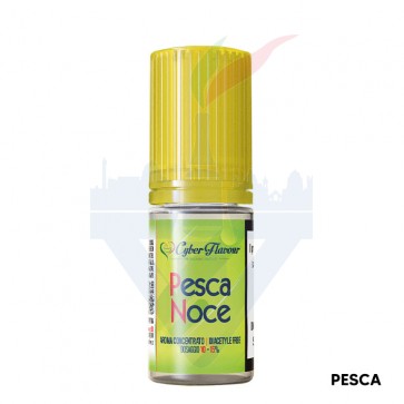 PESCA NOCE - Fruttati - Aroma Concentrato 10ml - Cyber Flavour CON TASSELLO