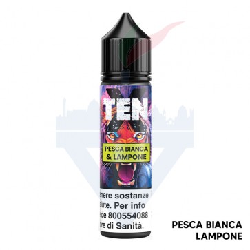 PESCA BIANCA E LAMPONE - Ten X - Aroma - Shot 20 su 60 - Flavourart