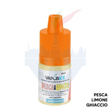 PESCA LIMONE - Vaporice Nic Salt - Liquido Pronto 10ml - Vaporart