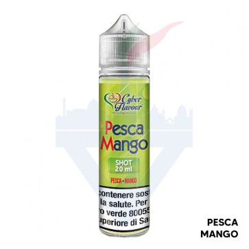 PESCA MANGO - Aroma Shot 20ml - Cyber Flavour CON TASSELLO PESCA MANGO - Aroma Shot 20ml - Cyber Flavour CON TASSELLO
