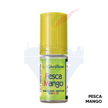 PESCA MANGO - Plus - Aroma Concentrato 10ml - Cyber Flavour CON TASSELLO