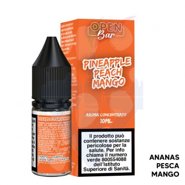 PINEAPPLE PEACH MANGO - Aroma Concentrato 10ml - Open Bar