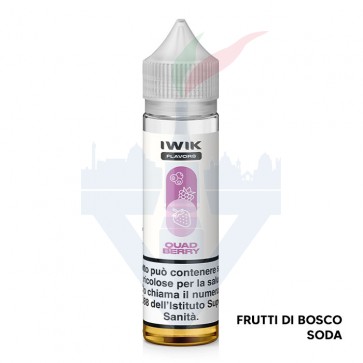 QUAD BERRY - Aroma Shot 20ml - IWIK CON TASSELLO