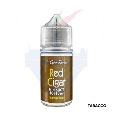 RED CIGAR - Aroma Mini Shot 10ml - Cyber Flavour CON TASSELLO