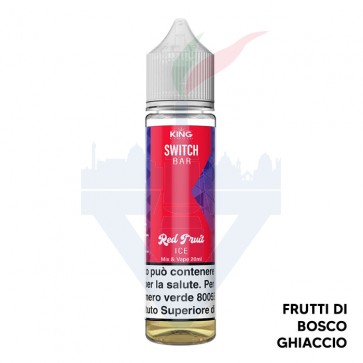 RED FRUIT ICE - Switch Bar - Mix Series 20ml - King Liquid CON TASSELLO