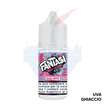 RED GRAPE ICE - Bar Juice - Aroma Mini Shot 10ml - Fantasi Vape CON TASSELLO