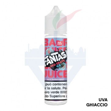 RED GRAPE ICE - Bar Juice - Aroma Shot 20ml - Fantasi Vape CON TASSELLO