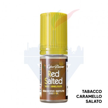RED SALTED - Tabaccosi - Aroma Concentrato 10ml - Cyber Flavour CON TASSELLO