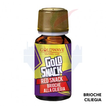 RED SNACK - Gold Snack - Aroma Concentrato 10ml - Goldwave CON TASSELLO