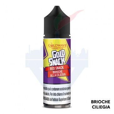 RED SNACK - Gold Snack - Aroma Shot 20ml - Goldwave CON TASSELLO