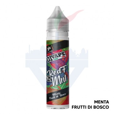 RED F E MNT - Aroma Shot 20ml - 01Vape CON TASSELLO