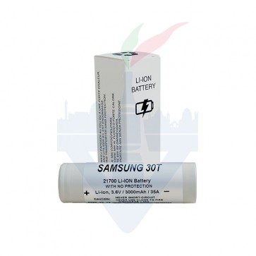 Samsung 30T 21700 Nuova Versione in Case di cartone - Samsung