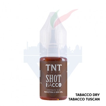 SHOT BACCO - Magnifici 7 - Liquido Pronto 10ml - TNT Vape