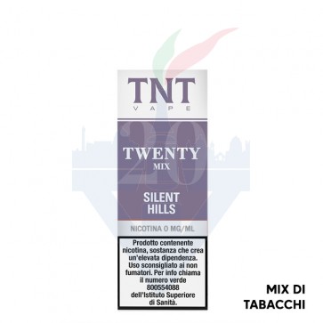 SILENT HILLS - Twenty Mix - Liquido Pronto 10ml - TNT Vape