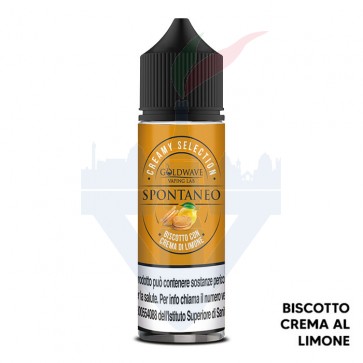 SPONTANEO - Creamy Selection - Aroma Shot 20ml - Goldwave CON TASSELLO