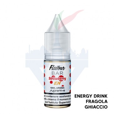 STRAWBERRY ENERGY - Flavour Bar - Aroma Concentrato 10ml - Suprem-e CON TASSELLO