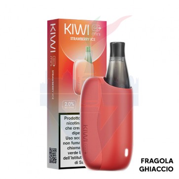 Kiwi Go PLUS Mini Device  Pod Precaricata STRAWBERRY ICE - Kiwi Vapor