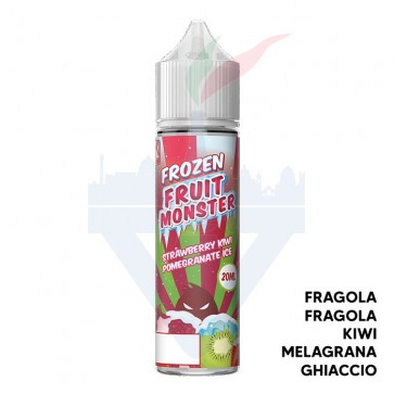 STRAWBERRY KIWI POMEGRANADE ICE - Frozen Fruit Monster - Aroma Shot 20ml - Monster Vape Labs CON TASSELLO